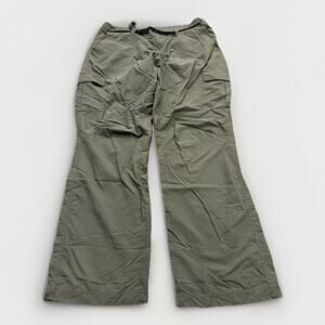 Columbia Womens Green Nylon Cascade Explorer Omni-Shield Cargo Pants Size 16